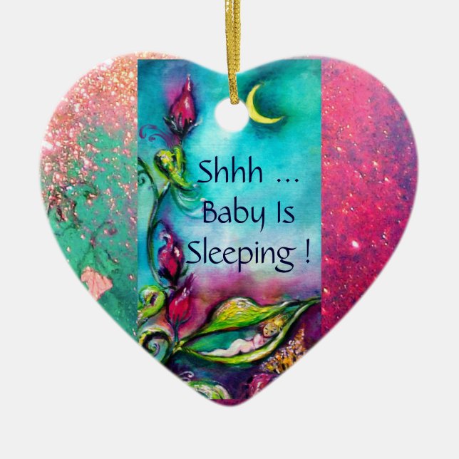 ADORNO DE CERÁMICA THUMBELINA, BAÑERA DE FLORES Y MARIPOSA (Frente)