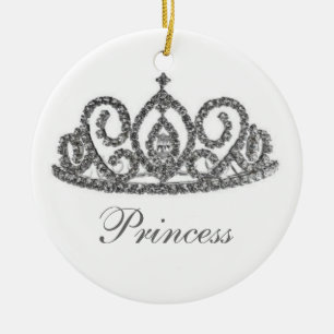 Adorno De Cerámica Tiara de la Boda real/novia