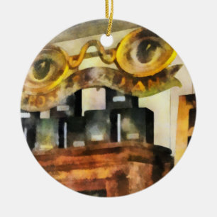 Adorno De Cerámica Tienda de las gafas