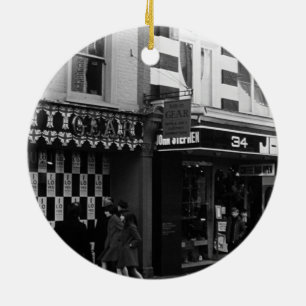 Adorno De Cerámica Tiendas Vintage Inglaterra Londres Carnaby street