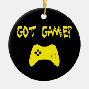 Adorno De Cerámica ¿Tienes juego? Funny Gamer Ornament