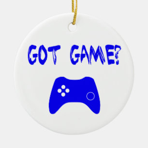 Adorno De Cerámica ¿Tienes juego? Funny Gamer Ornament