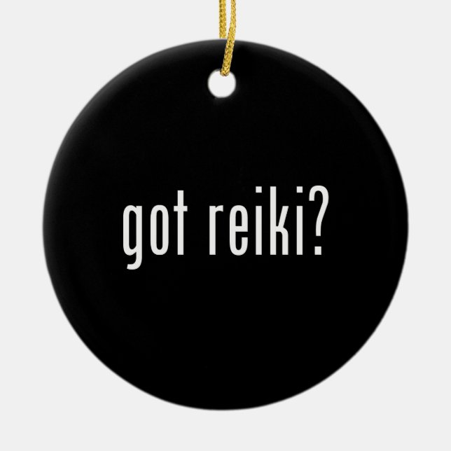 Adorno De Cerámica ¿Tienes Reiki? (Frente)