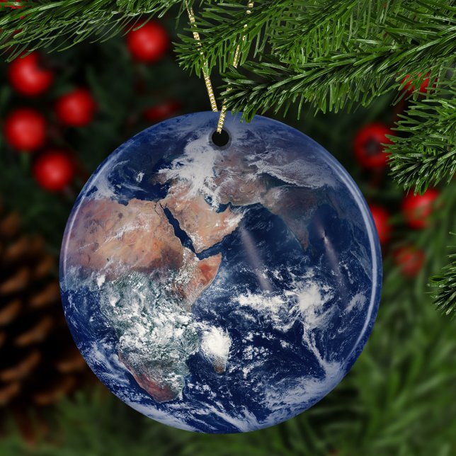 Adorno De Cerámica Tierra de Mármol Azul, Fotografía satelital 2014 (Subido por el creador)