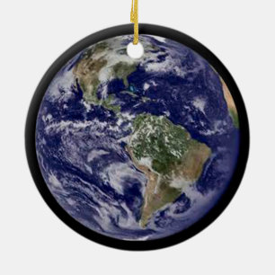 Adorno De Cerámica Tierra del planeta