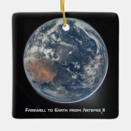 Adorno De Cerámica Tierra desde Artemis II