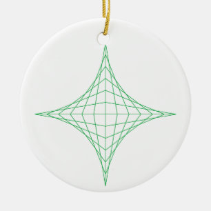 Adorno De Cerámica Tierra (verde)