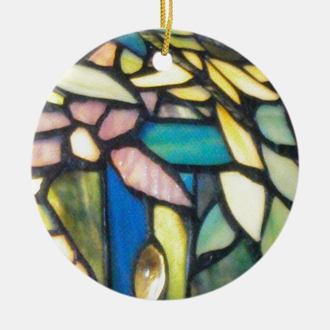 Adorno De Cerámica Tiffany (Frente)