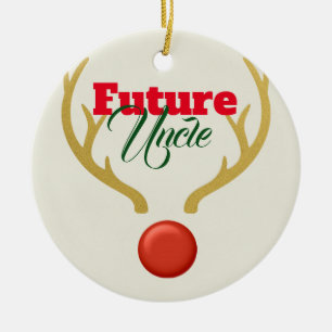 Adorno De Cerámica Tío futuro