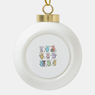 ADORNO DE CERÁMICA TIPO BOLA 