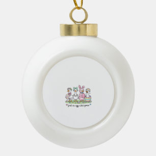 ADORNO DE CERÁMICA TIPO BOLA 