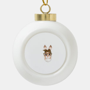 ADORNO DE CERÁMICA TIPO BOLA 