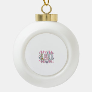 ADORNO DE CERÁMICA TIPO BOLA 