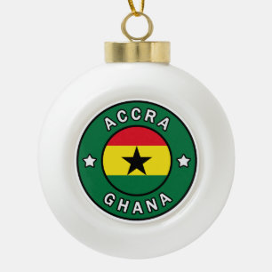 Adorno De Cerámica Tipo Bola Accra Ghana