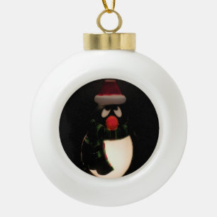 Adorno De Cerámica Tipo Bola Adorno de Bola de Pingüino