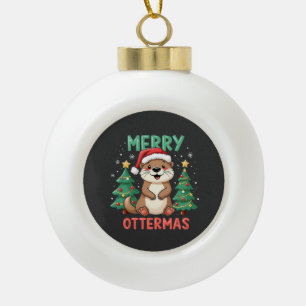 Adorno De Cerámica Tipo Bola Amantes de los Navidades de animales de la novela 