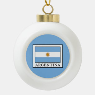 Adorno De Cerámica Tipo Bola Argentina