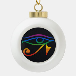 Adorno De Cerámica Tipo Bola Bandera del Orgullo Gay Goth