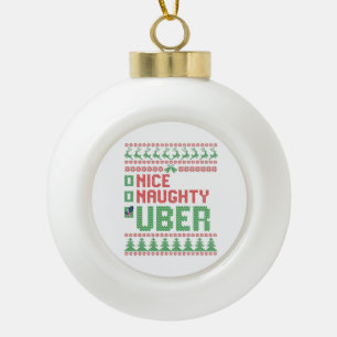 Adorno De Cerámica Tipo Bola Bonitos Navidades malvados de Uber coincidiendo co