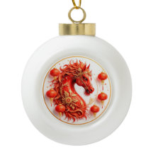 Caballo de Fuego Rojo - Diseño de la celebración d