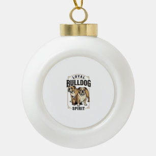 Adorno De Cerámica Tipo Bola Camiseta Vintage Bulldog Camiseta de Grabado de Bu