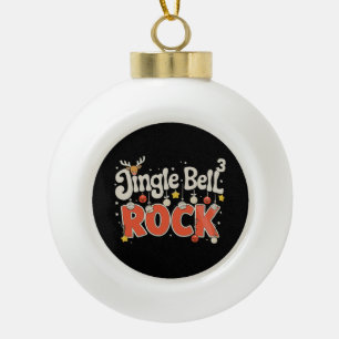 Adorno De Cerámica Tipo Bola Campanas de Navidad 3 Math Rock Navidad Fiesta