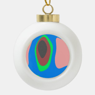 Adorno De Cerámica Tipo Bola Celebrar