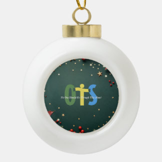 Adorno De Cerámica Tipo Bola Celebrar