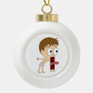 Adorno De Cerámica Tipo Bola chibi