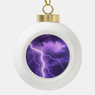 Adorno De Cerámica Tipo Bola cielo hermoso, trueno