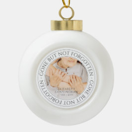 Adorno De Cerámica Tipo Bola Cita conmemorativa Clásica Elegante Moda Foto Keep