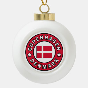 Adorno De Cerámica Tipo Bola Copenhague Dinamarca
