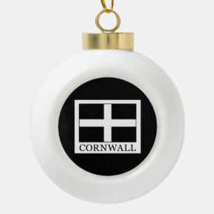 Adorno De Cerámica Tipo Bola Cornwall