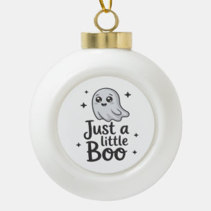 Adorno De Cerámica Tipo Bola Diseño Divertido Solo Pequeño Boo