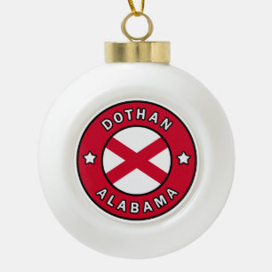 Adorno De Cerámica Tipo Bola Dothan Alabama