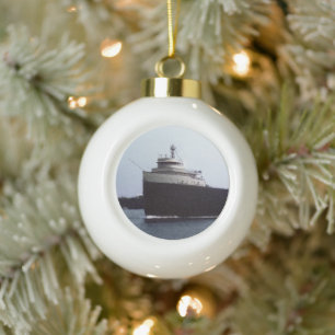 Adorno De Cerámica Tipo Bola Edmund Fitzgerald