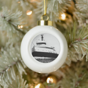 Adorno De Cerámica Tipo Bola Edmund Fitzgerald