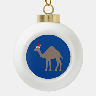 Adorno De Cerámica Tipo Bola El camello de los Navidades