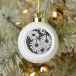 Adorno De Cerámica Tipo Bola El sutil contraste de la naturaleza