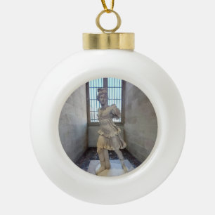 Adorno De Cerámica Tipo Bola Escultura tipo Artemisa (Diana) Rospigliosi