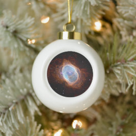 Adorno De Cerámica Tipo Bola Espacio nebuloso del anillo meridional Telescopio