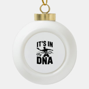 Adorno De Cerámica Tipo Bola Está en mi Dna Disk Golf