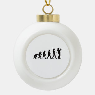 Adorno De Cerámica Tipo Bola Evolución de trompeta