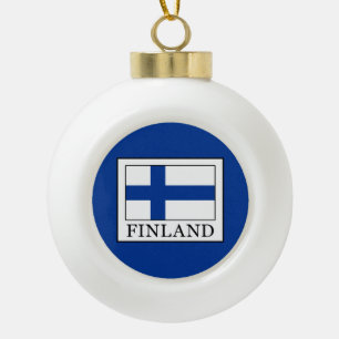 Adorno De Cerámica Tipo Bola Finlandia