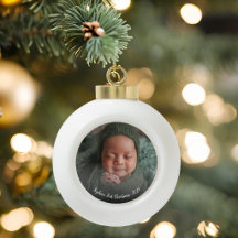 Foto del primer Navidad del bebé
