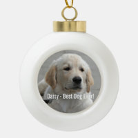 Foto personalizada y nombre del perro del golden