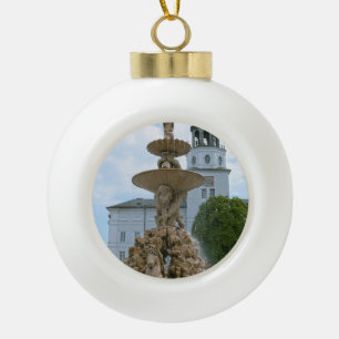 Adorno De Cerámica Tipo Bola Fuente de la Residencia de Salzburgo