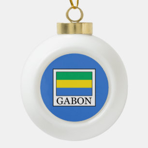 Adorno De Cerámica Tipo Bola Gabón