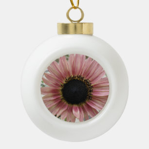 Adorno De Cerámica Tipo Bola Girasol rosa pálido