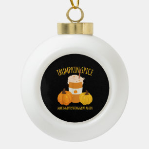 Adorno De Cerámica Tipo Bola Gracias por las especias de Trumpkin que hacen que
